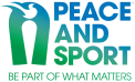 Peace and sport logo Peace and sport logo