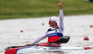 2021 Canoe Sprint European Olympic Qualifier Evgenii LUKANTSOV