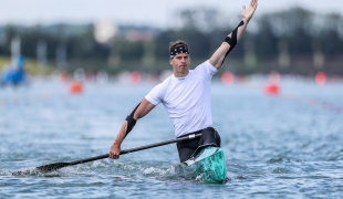 2022 ICF Canoe Sprint World Cup Racice Czech Republic Henrikas ZUSTAUTAS