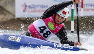 2019 ICF Canoe Slalom World Cup 1 London Issam CHAKIR Morocco