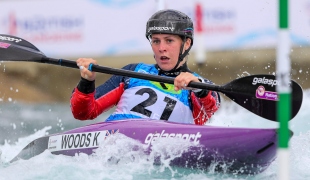 2019 ICF Canoe Slalom World Cup 1 London Kimberley WOODS Great Britain