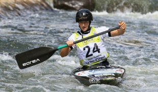 2021 ICF Canoe Kayak Slalom World Cup La Seu D&#039;urgell Spain Lea Novak