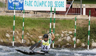 2021 ICF Canoe Kayak Slalom World Cup La Seu D&#039;urgell Spain Lea Novak
