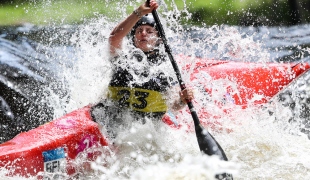 2022 ICF WILDWATER CANOEING WORLD CHAMPIONSHIPS, Treignac FRANCE Louisiane LEVAQUE