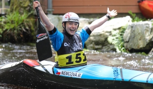 2022 ICF WILDWATER CANOEING WORLD CHAMPIONSHIPS, Treignac France Marie NEMCOVA