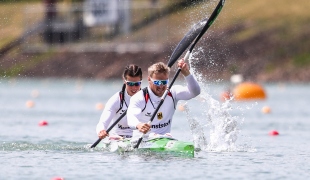 2022 ICF Canoe Sprint World Cup Racice Czech Republic Max RENDSCHMIDT, Pauline JAGSCH