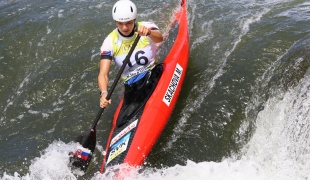 2021 ICF Canoe Kayak Slalom World Cup La Seu D&#039;urgell Spain Monika Skachova