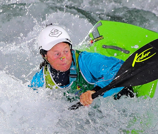 Anne HUEBNER Germany ICF Canoe Kayak Freestyle