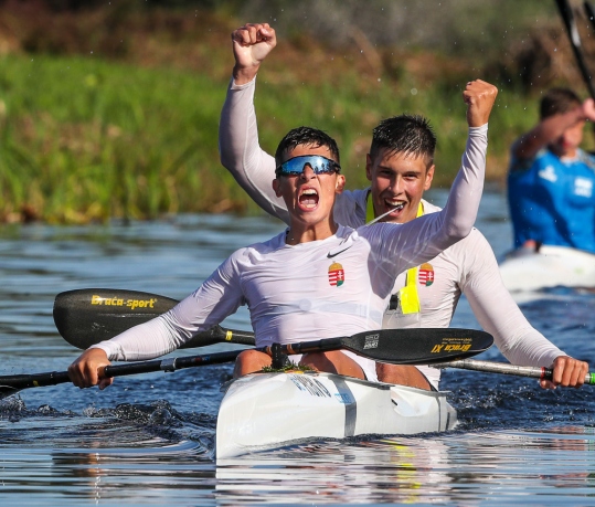 2022 ICF CANOE MARATHON WORLD CHAMPIONSHIPS Oliver VARGA, Bruno KOLOZSVARI