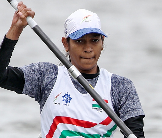 Prachi YADAV India ICF Kayak Paracanoe