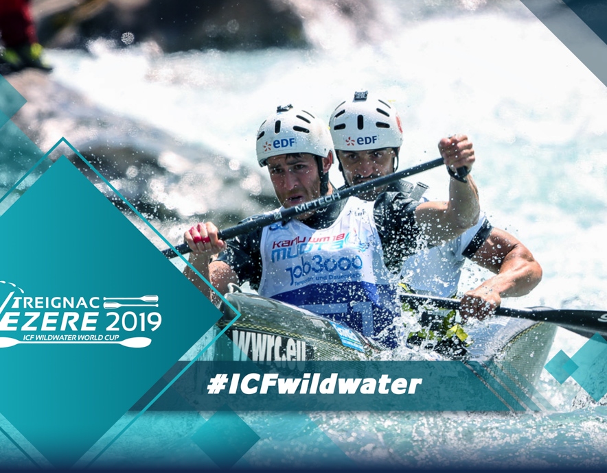 2019 ICF Canoe Wildwater World Cup Treignac France