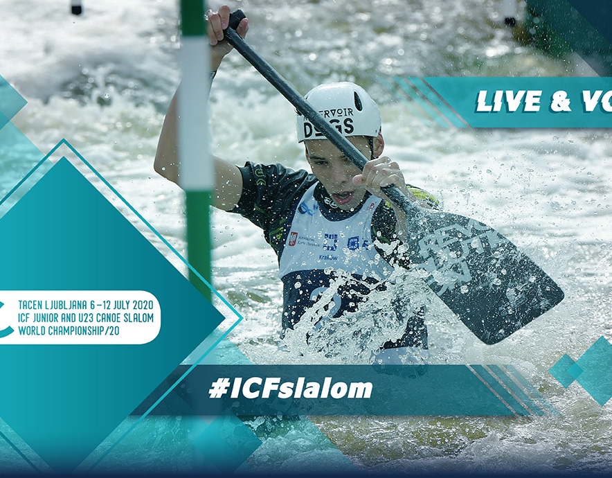 2020 ICF Canoe Kayak Slalom Junior U23 World Championships Ljubljana Tacen Slovenia Live Coverage