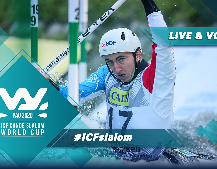 2020 ICF Canoe Kayak Slalom World Cup Pau France Live Coverage