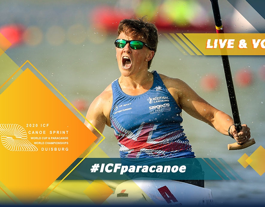 2020 ICF Paracanoe Kayak World Cup 2 Duisburg Germany Live Coverage