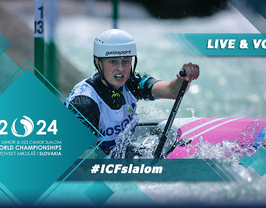 2024 ICF Canoe-Kayak Slalom Junior U23 World Championships Liptovsky Mikulas Slovakia Live Coverage Video Streaming