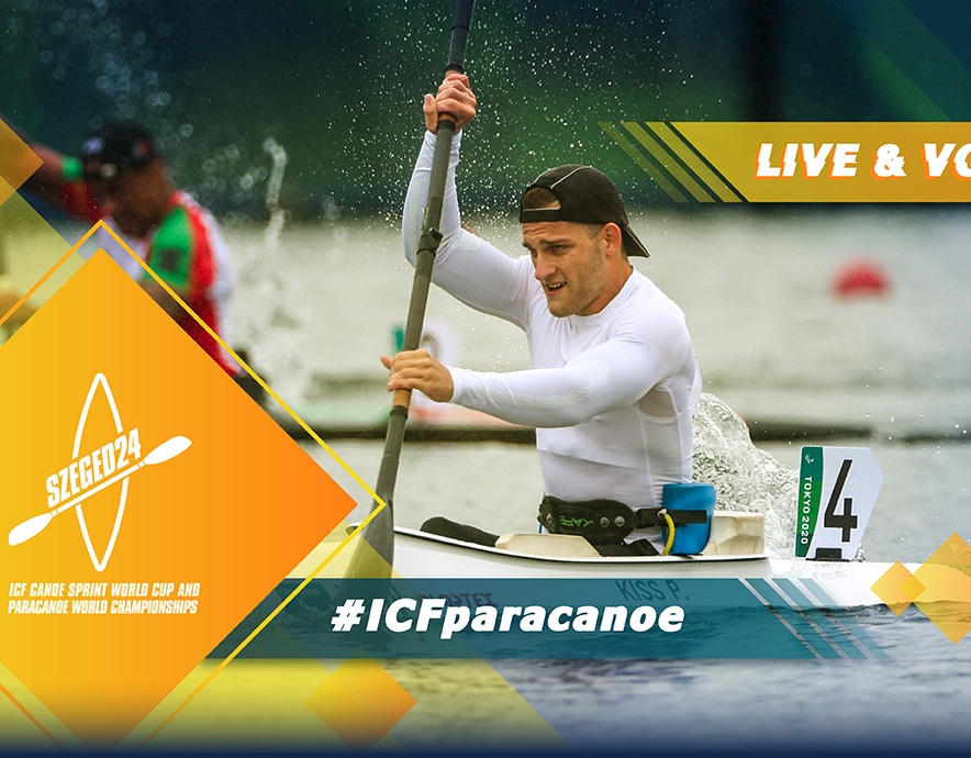 2024 ICF Paracanoe Kayak Vaa World Championships Szeged Hungary Live TV Coverage Video Streaming