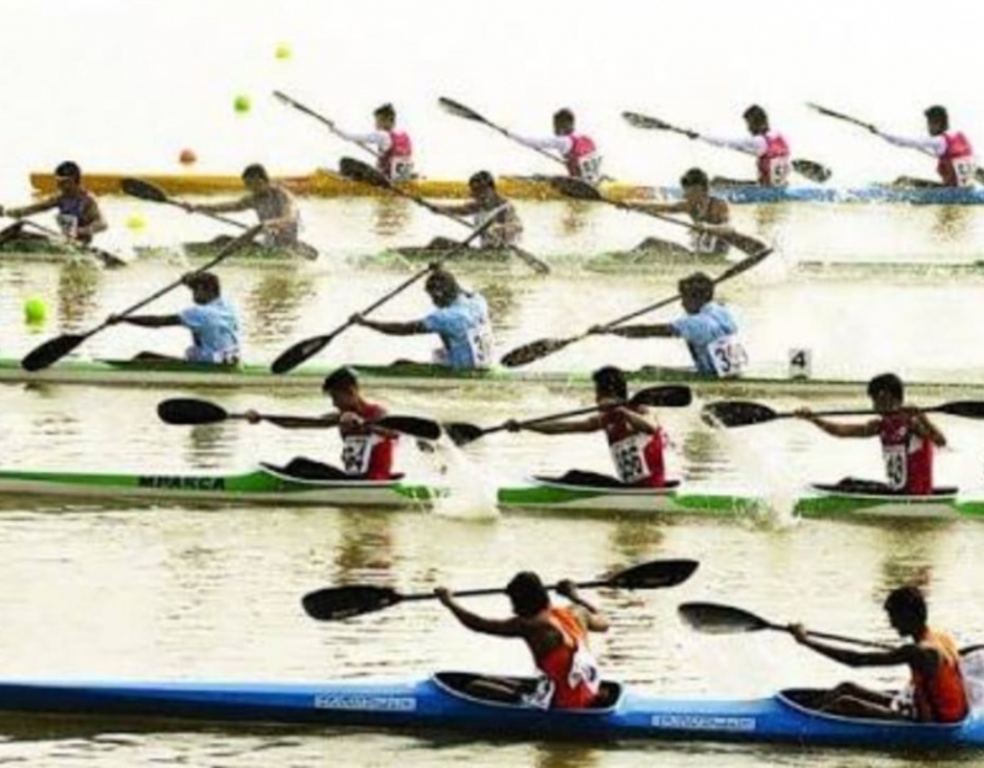 Kayak competition Bhopal India