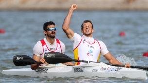 2020 ICF Canoe Sprint World Cup Szeged Hungary Albert MARTI - Roi RODRIGUEZ