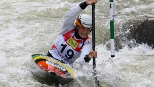 2021 ICF Canoe Kayak Slalom World Cup La Seu D&#039;urgell Spain Ana Faber