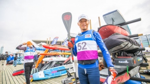 2019 ICF Stand Up Paddling (SUP) World Championships Qingdao China Day 1: Long Distance