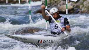 2021 ICF Canoe Kayak Slalom World Cup La Seu D&#039;urgell Spain Denis Gargaud Chanut