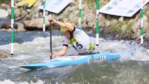 2021 ICF Canoe Kayak Slalom World Cup La Seu D&#039;urgell Spain Eva Alina Hocevar