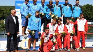 260 k4 u23 men 500m 2017 icf canoe sprint junior u23 world championships pitesti romania