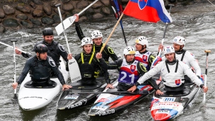 2018 ICF Canoe Slalom World Cup 1 Liptovsky Slovakia C2