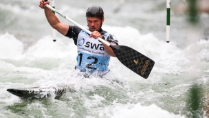 2018 ICF Canoe Slalom World Cup 3 Augsburg Germany Grzegorz Hedwig POL