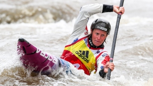2018 ICF Canoe Slalom World Cup 1 Liptovsky Slovakia KUHNLE Corinna AUT