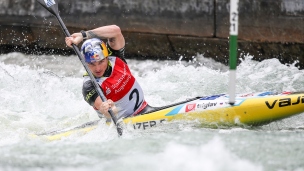 2018 ICF Canoe Slalom World Cup 3 Augsburg Germany Peter Kauzer SLO