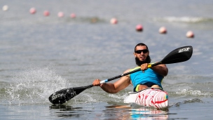 2018 ICF Canoe Sprint World Cup 1 Szeged Hungary Serhii Yemelianov UKR