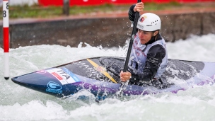 2018 ICF Canoe Slalom World Cup 3 Augsburg Germany Stefanie Horn ITA