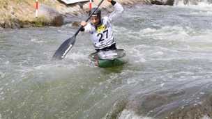 2021 ICF Canoe Kayak Slalom World Cup La Seu D&#039;urgell Spain Jake Cochrane
