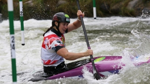 2021 ICF Canoe Kayak Slalom World Cup La Seu D&#039;urgell Spain Kimberley Woods