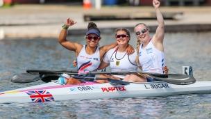 2022 ICF CANOE SPRINT WORLD CHAMPIONSHIPS Laura SUGAR, Nelia BARBOSA, Felicia LABERER