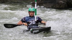 ICF Canoe Slalom World Cup Pau France Mario Leitner