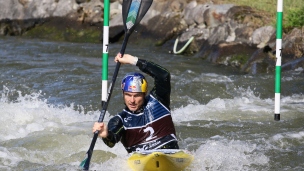 2021 ICF Canoe Slalom World Cup Pau, France Peter Kauzer