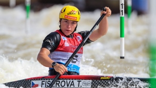 2021 ICF Canoe Slalom World Cup Markkleeberg Tereza FISEROVA