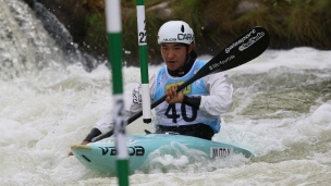 2021 ICF Canoe Kayak Slalom World Cup La Seu D&#039;urgell Spain Yusuke Muto