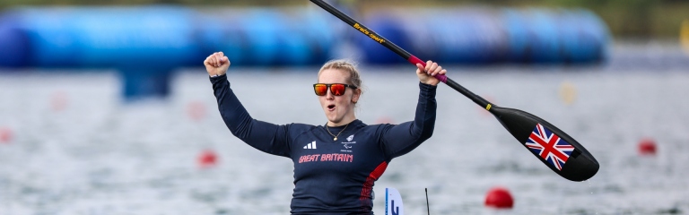 Charlotte Henshaw Paracanoe Paralympics Paris 2024 gold 2