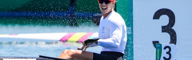 Lisa Carrington kayak sprint Paris 2024 Olympics