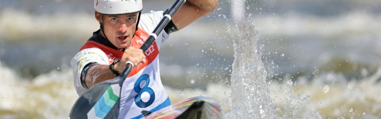Lucien Delfour Prague 2025 canoe slalom Australia