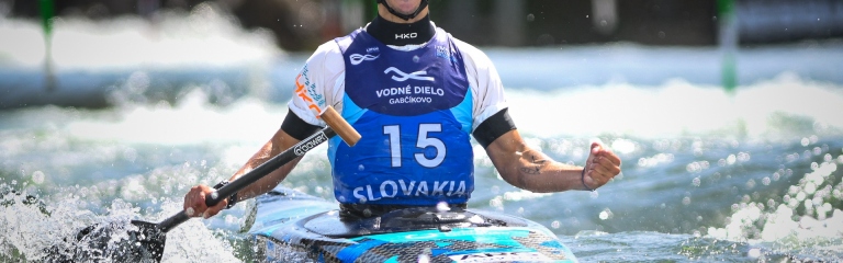 Manuel Tripano canoe slalom argentina 2024 liptovsky