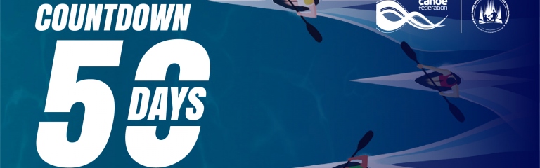 Milan 2025 50 day countdown Canoe Sprint Paracanoe slider