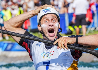 Adam Burgess canoe slalom Olympics Paris 2024