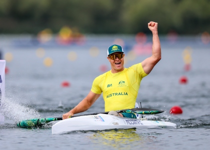 Curtis McGrath Paracanoe Paris 2024 Paralympics gold