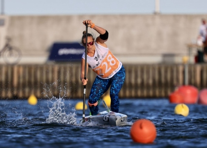 USA April Zilg stand up paddling world championships 2022