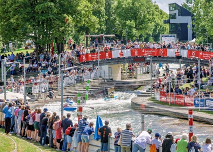 Augsburg venue has been a constant for over 50 years Augsburg Eiskanal Venue