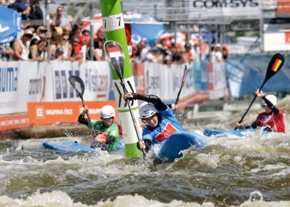 Camille Prigent Canoe Slalom World Cup 2025 Prague